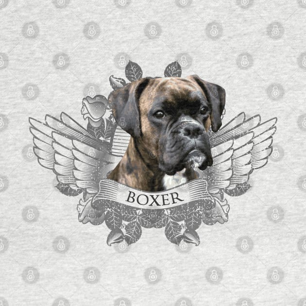 Boxer dog by Nartissima